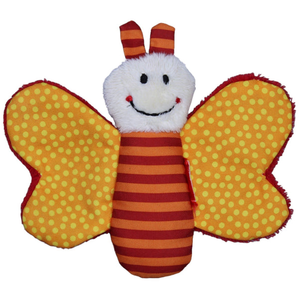 Knister-Schmetterling, rot-orange