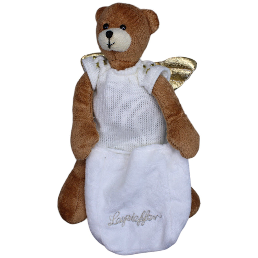 Engel Teddybär mit weißem Sack