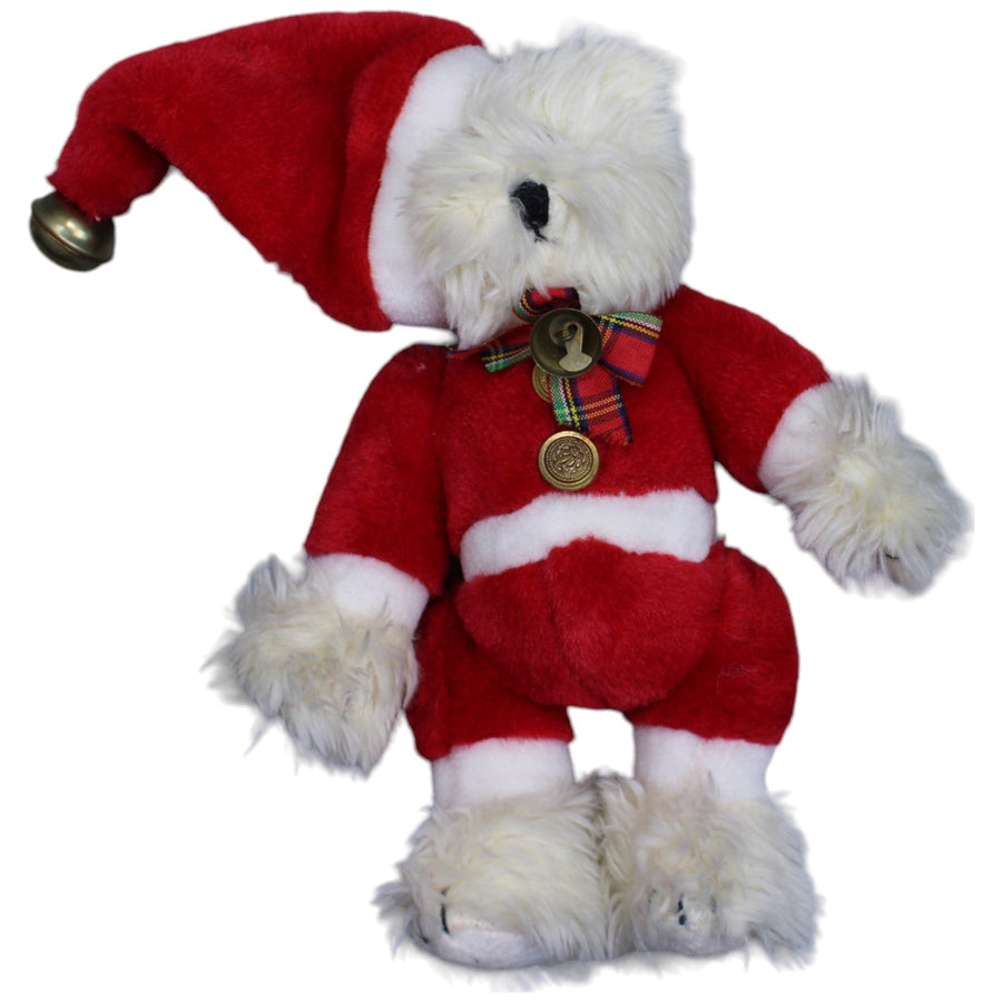 Schöner Weihnachts-Teddybär mit Glöckchen