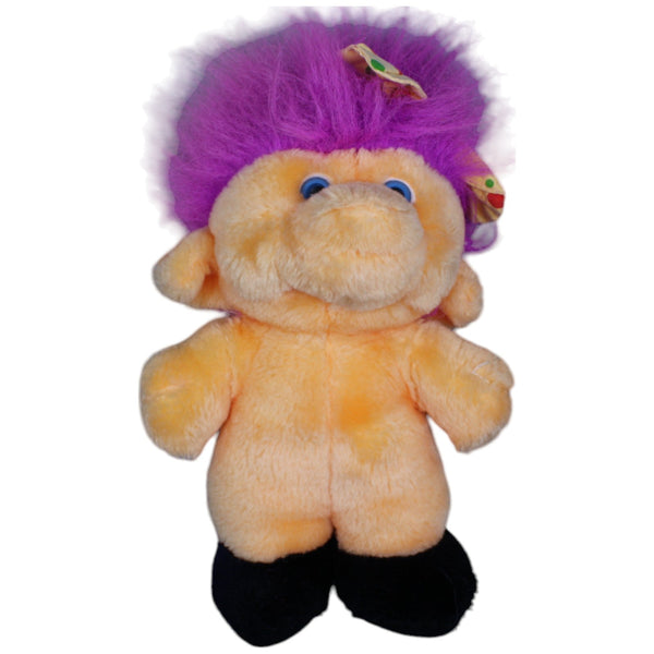 Troll mit lila Haaren