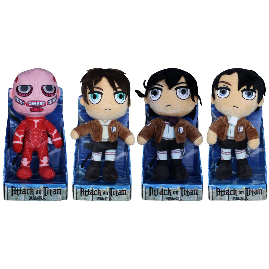 Attack on Titan Bundle (Titan, Eren, Mikasa, Levi)