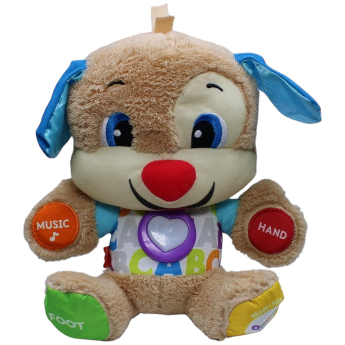 1237368 Fisher - Price Lernspaß Hündchen (Englisch) Interaktives Spielzeug Kumpel Leo Gebraucht