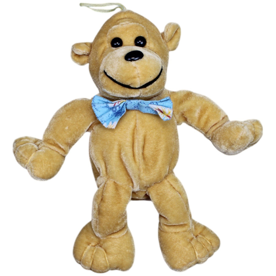 Hellbrauner Affe mit Schleife