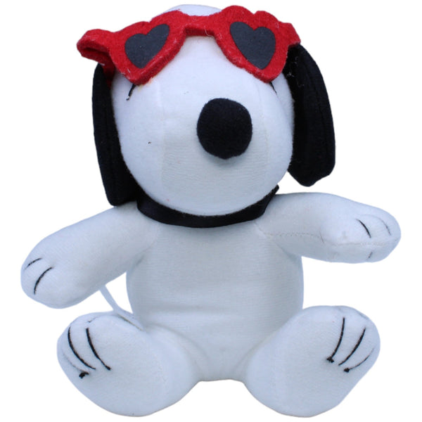 Snoopy mit Herz-Sonnenbrille, sitzend