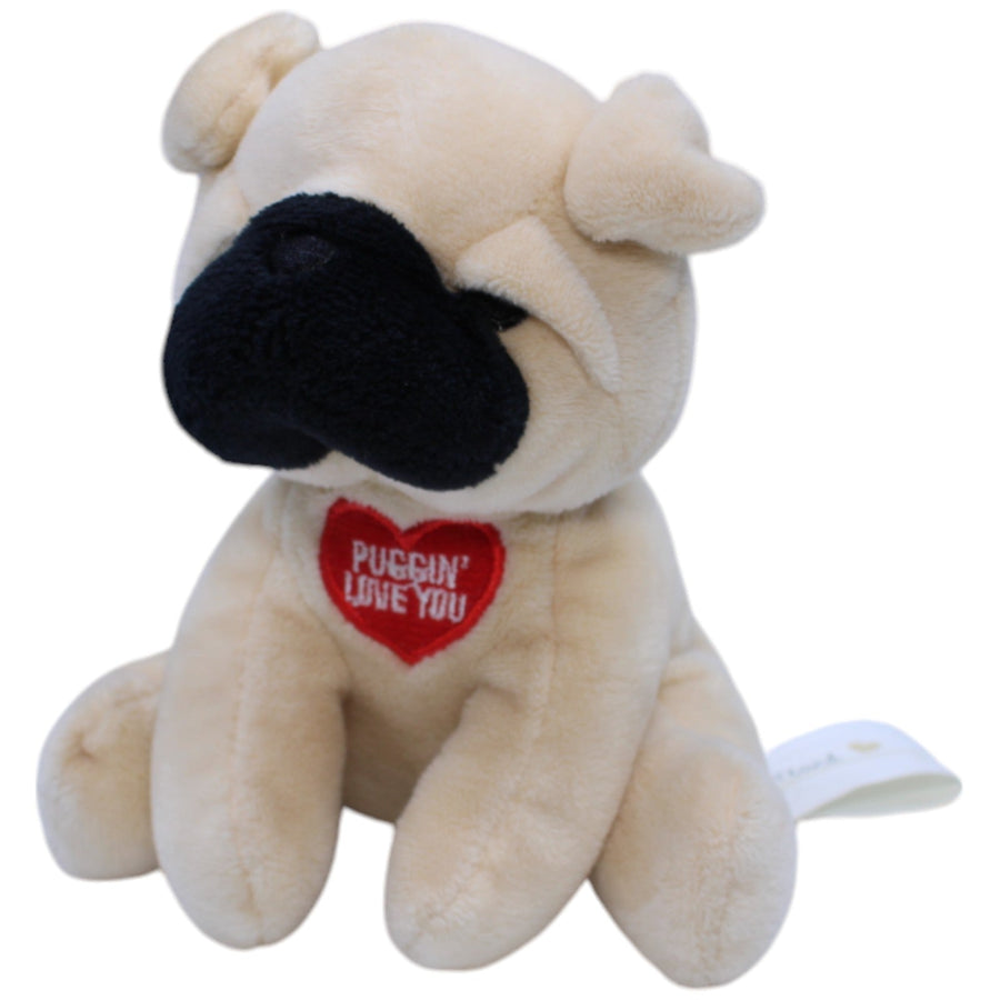 Kuschelfreund, Mops mit Herz "Puggin´ Love You"