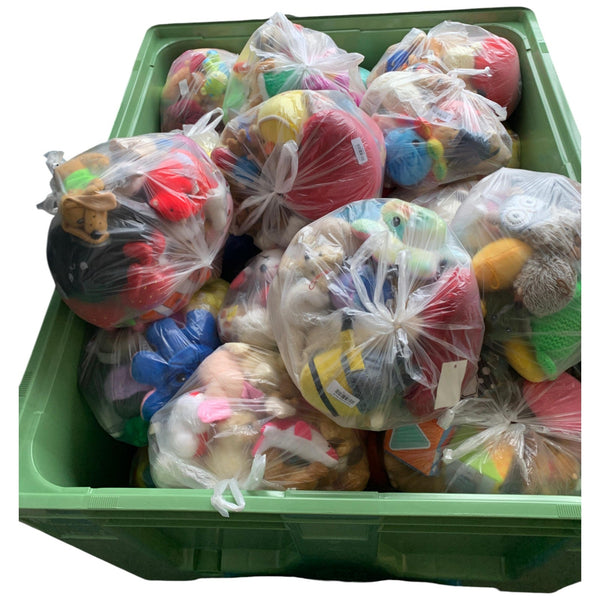 1 Kilogramm C-Ware Kuscheltiere, klein
