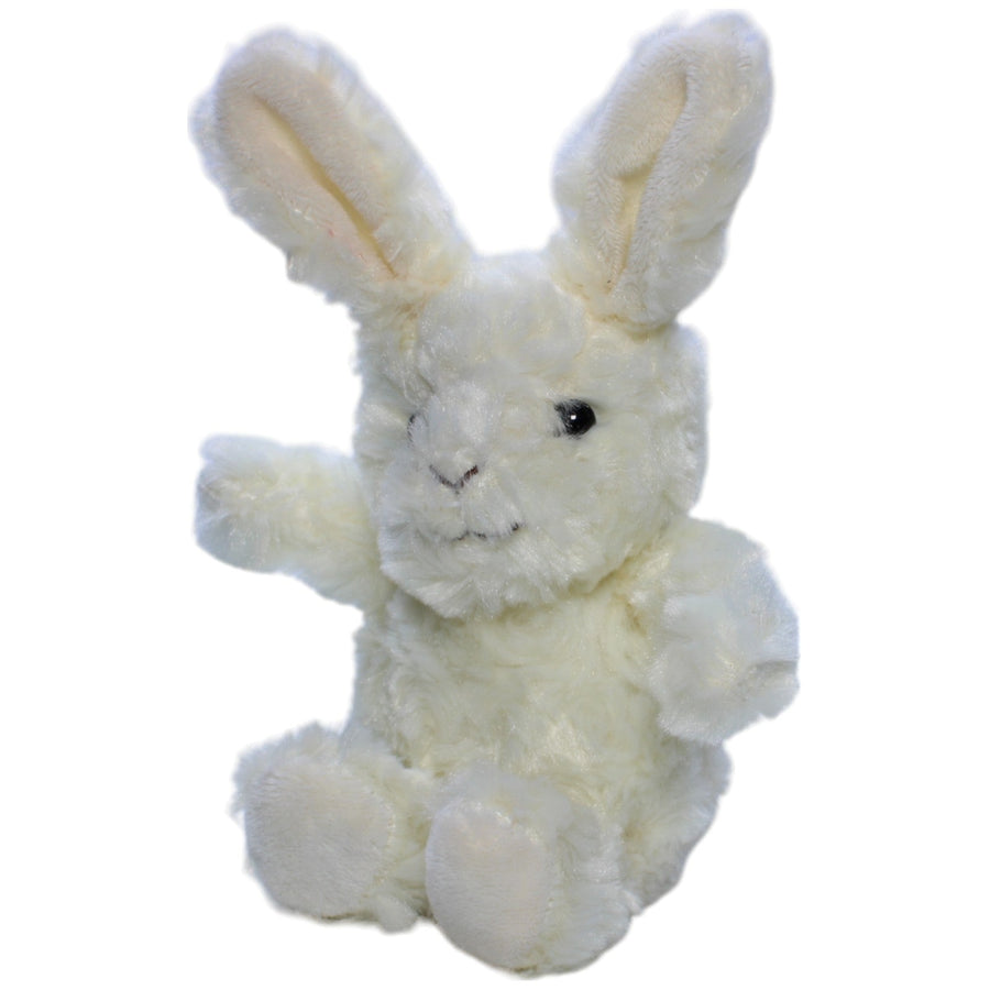 Weißer wuscheliger Hase