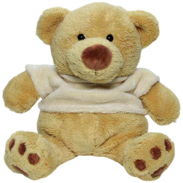 Hellbrauner Teddybär mit beigem Shirt