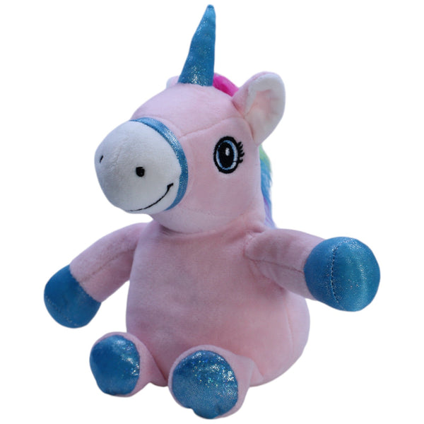 Lächelndes Einhorn, rosa