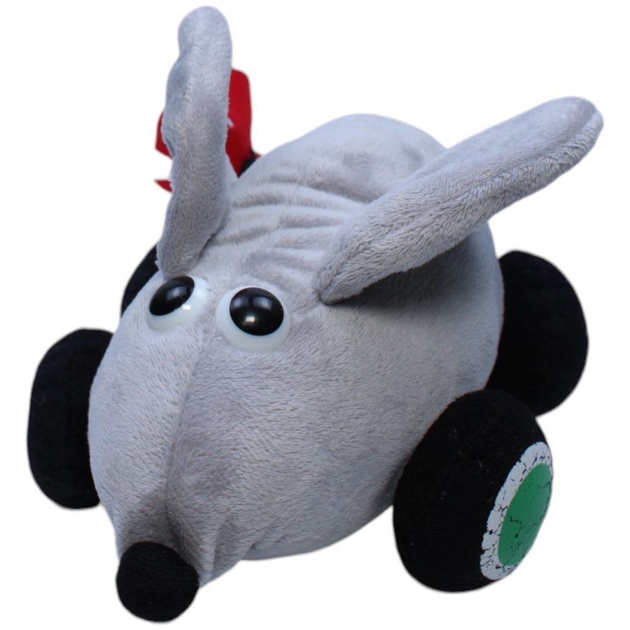 Süße Maus mit Plüsch-Rädern