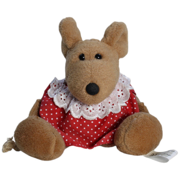 Maus mit gepunktetem Kleid