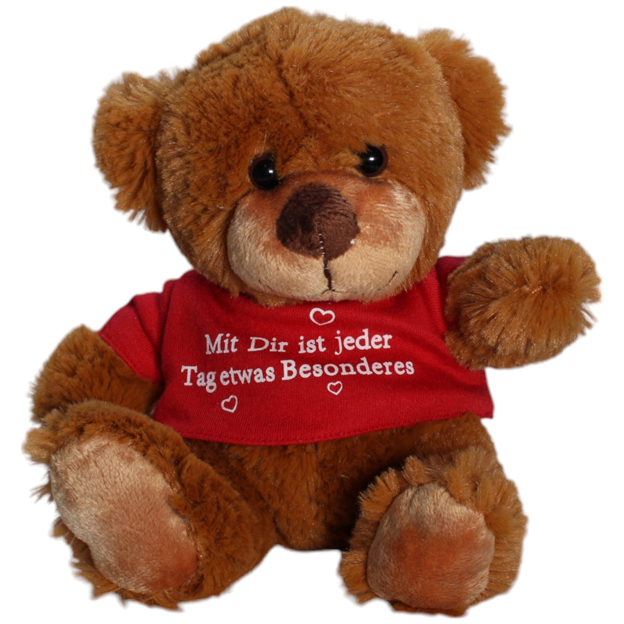 Teddybär mit Shirt "Mit Dir ist jeder Tag etwas Besonderes"