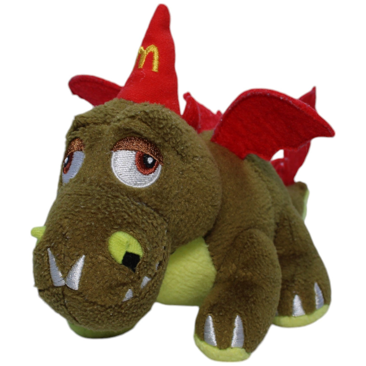 1238278 McDonald's Geburtstags - Drache mit Partyhut Kuscheltier Kumpel Leo Drache Gebraucht Vintage