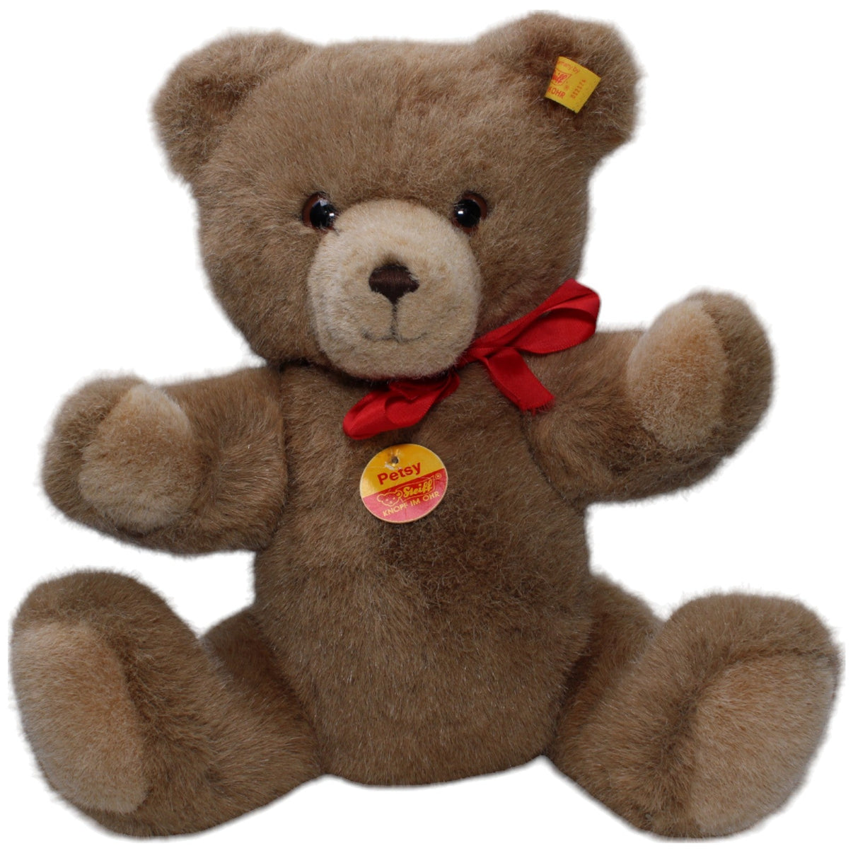 1238299 Steiff Teddybär Petsy (012174) Kuscheltier Kumpel Leo Bär Gebraucht Teddy