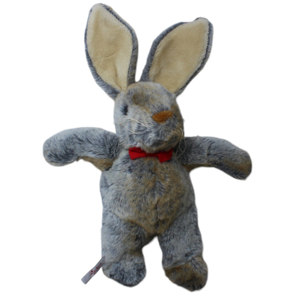 Grauer Hase mit braunen Flecken