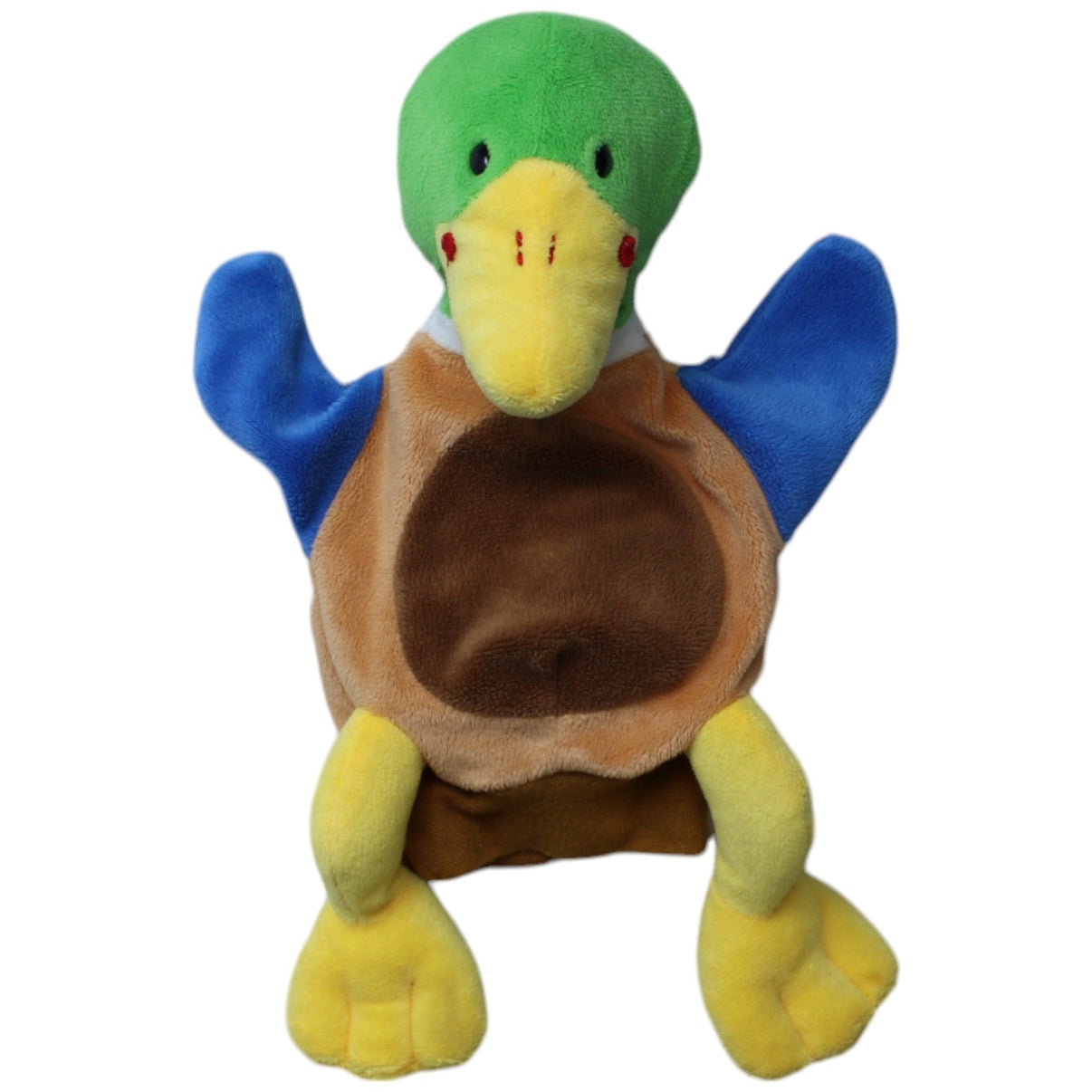 1238420 BUTLERS Erpel Handpuppe Kumpel Leo Gebraucht
