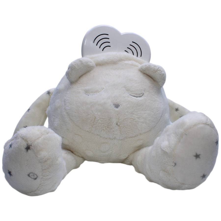 Teddybär, weiß (Soundmodul: 5 Weiße Rauschen)