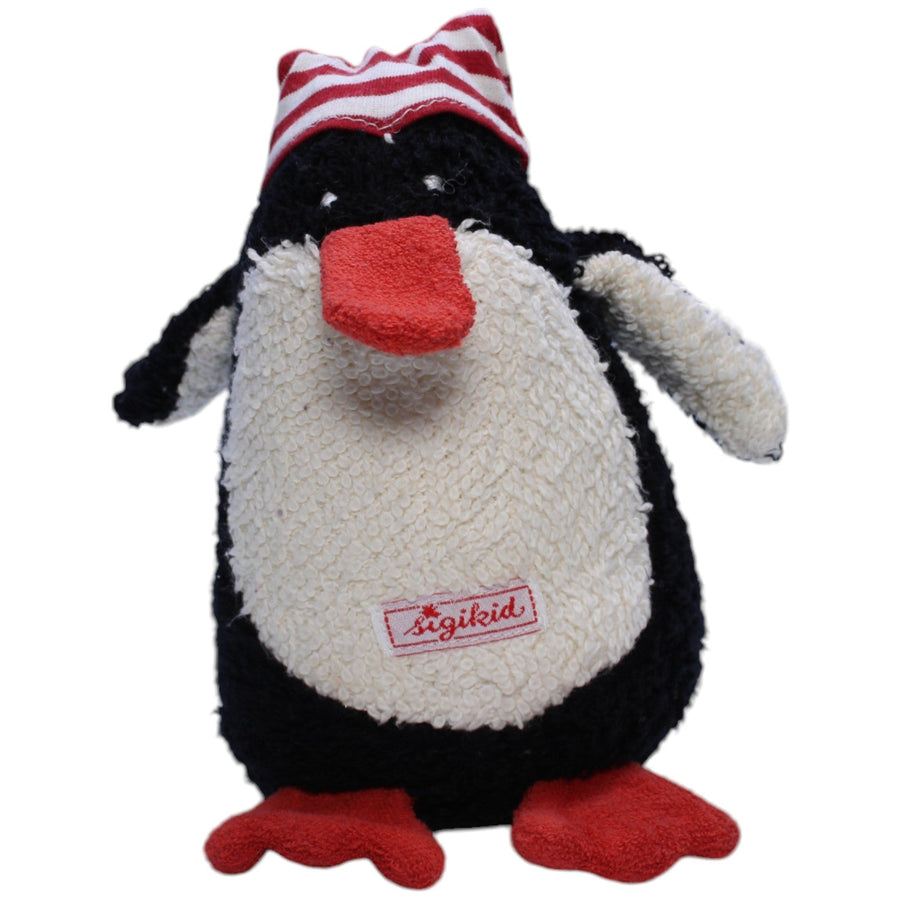 Pinguin mit gestreifter Mütze