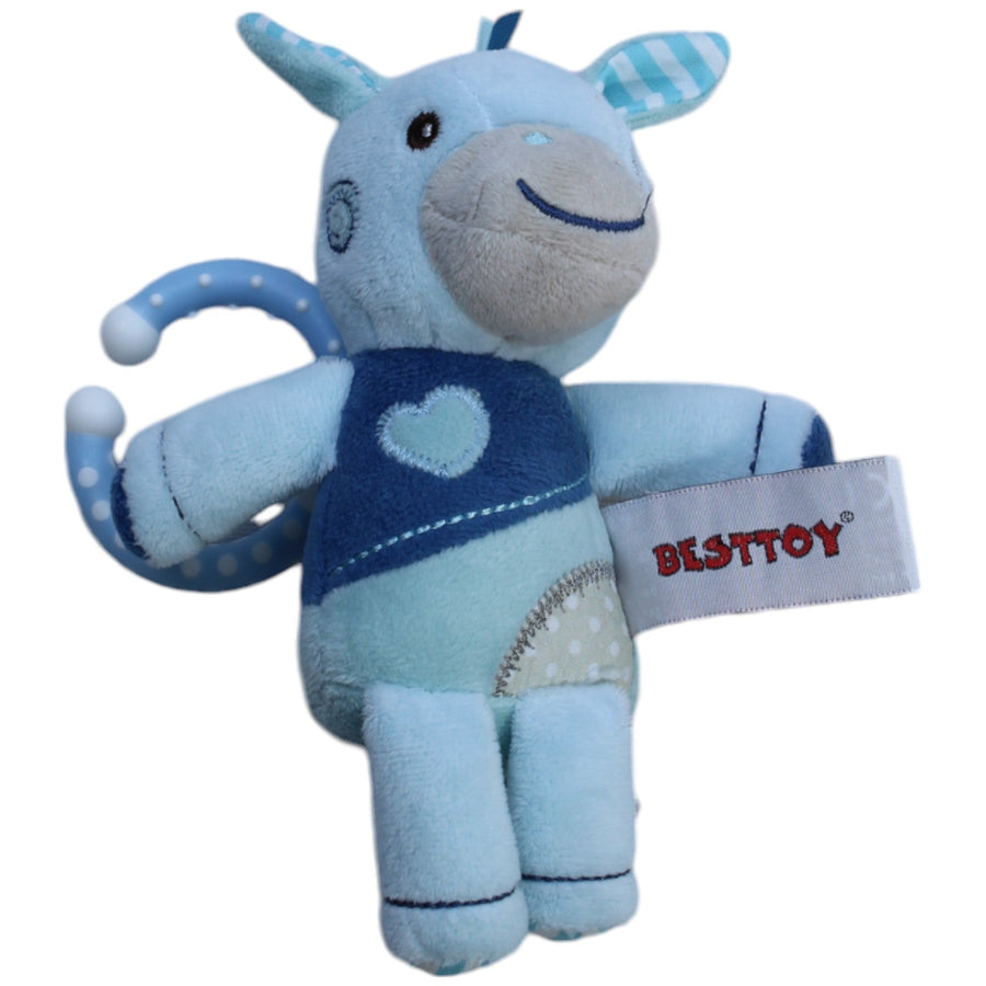 Esel, blau