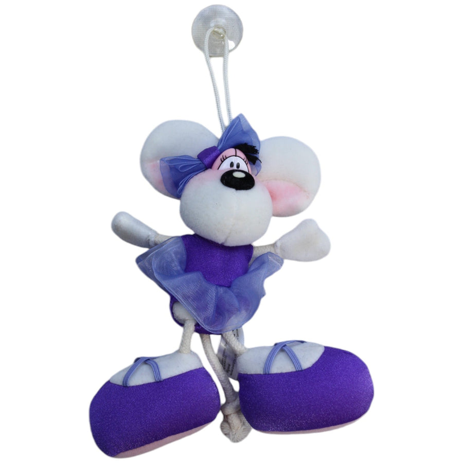 Diddlina als lila Ballerina