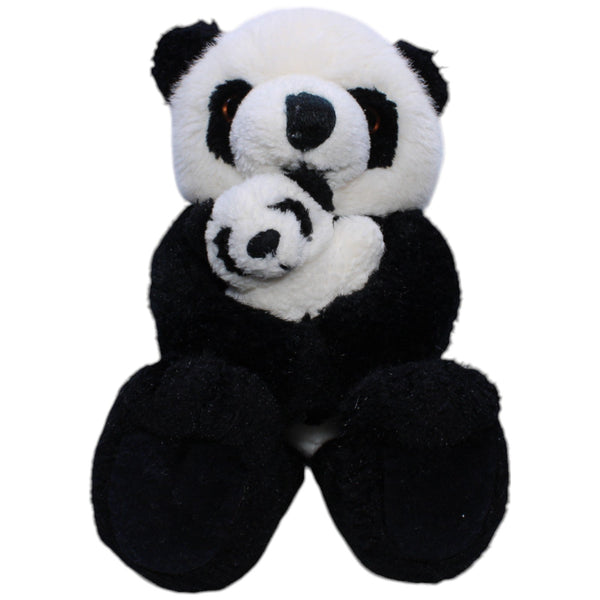 Panda-Mama mit Baby