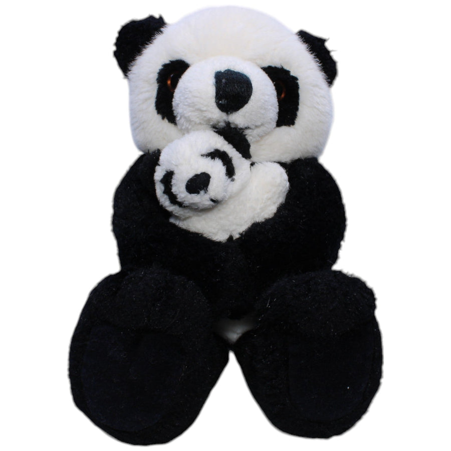 Panda-Mama mit Baby