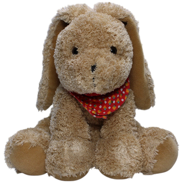 Süßer beiger Hase mit Halstuch