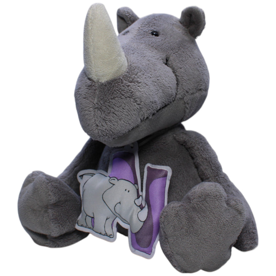Nashorn mit dem Buchstaben N