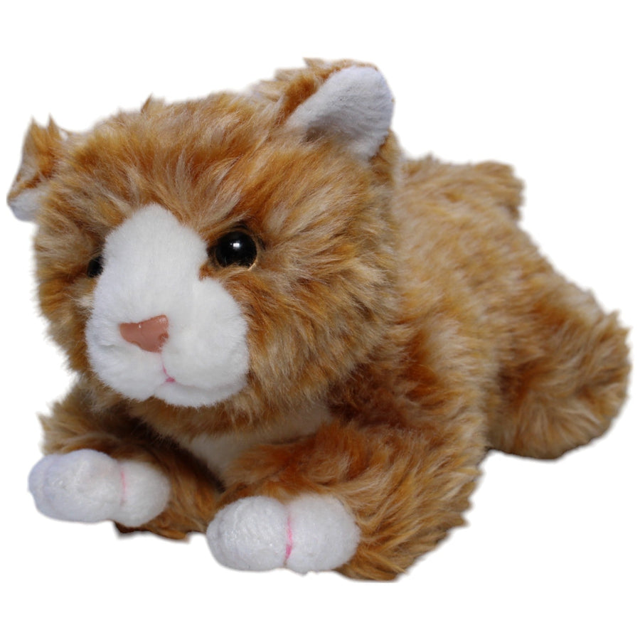 Japanische Bobtail Katze, rot-weiß