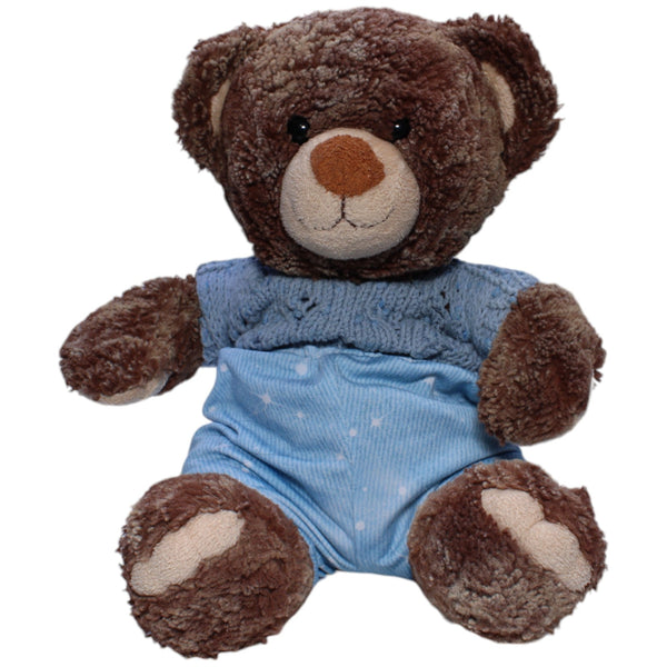 Teddybär mit Pullover & Hose, sitzend