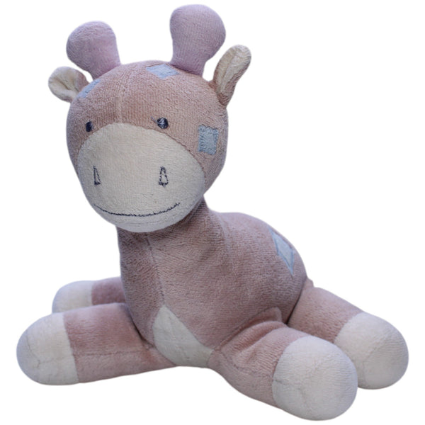 Giraffe mit Rassel, hellbraun