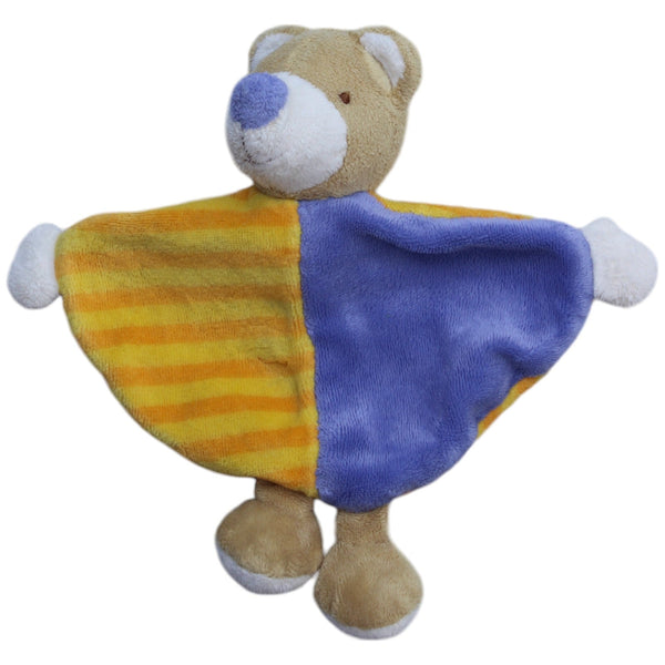 Bär, gelb-blau