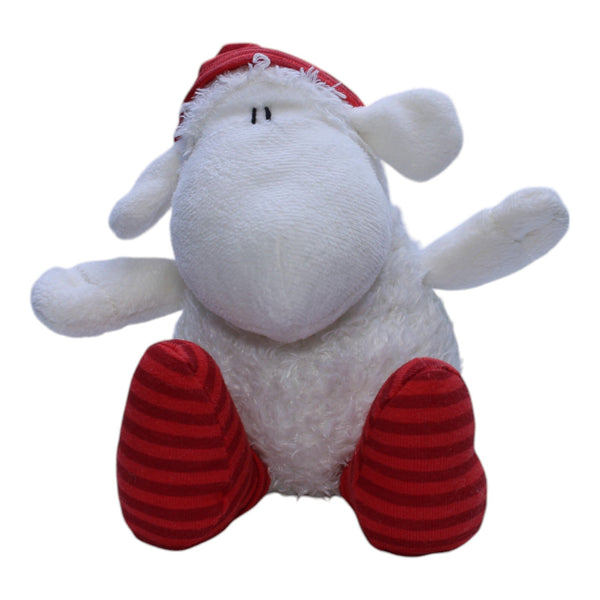 Sheepworld, Schaf weiß mit Zipfelmütze