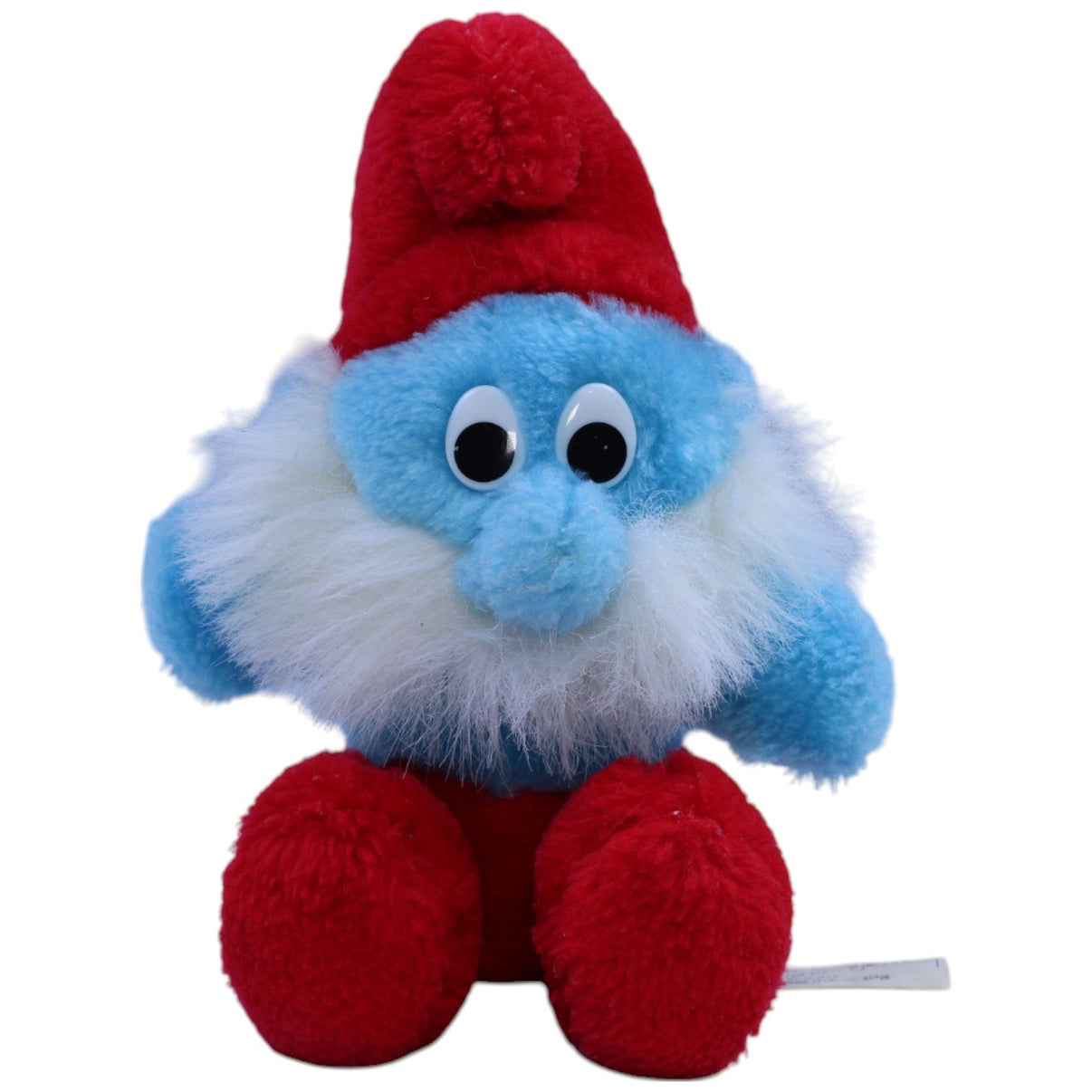 1239931 Peyo Papa Schlumpf Plüschfigur Kumpel Leo Gebraucht Vintage