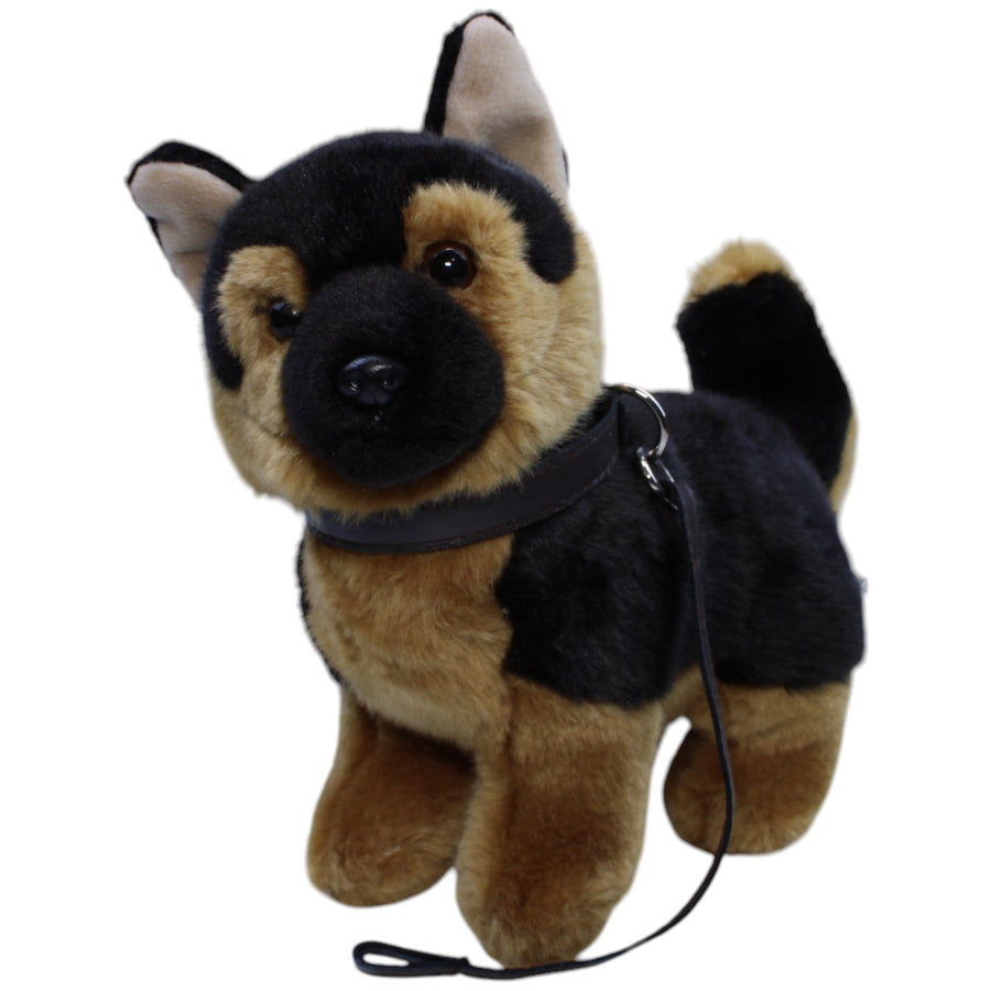 Deutscher Schäferhund mit Leine