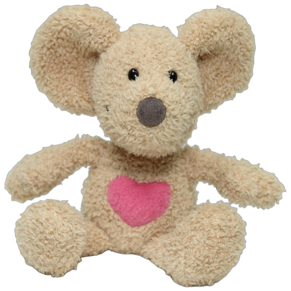 Maus Lillebi mit rosa Herz, klein
