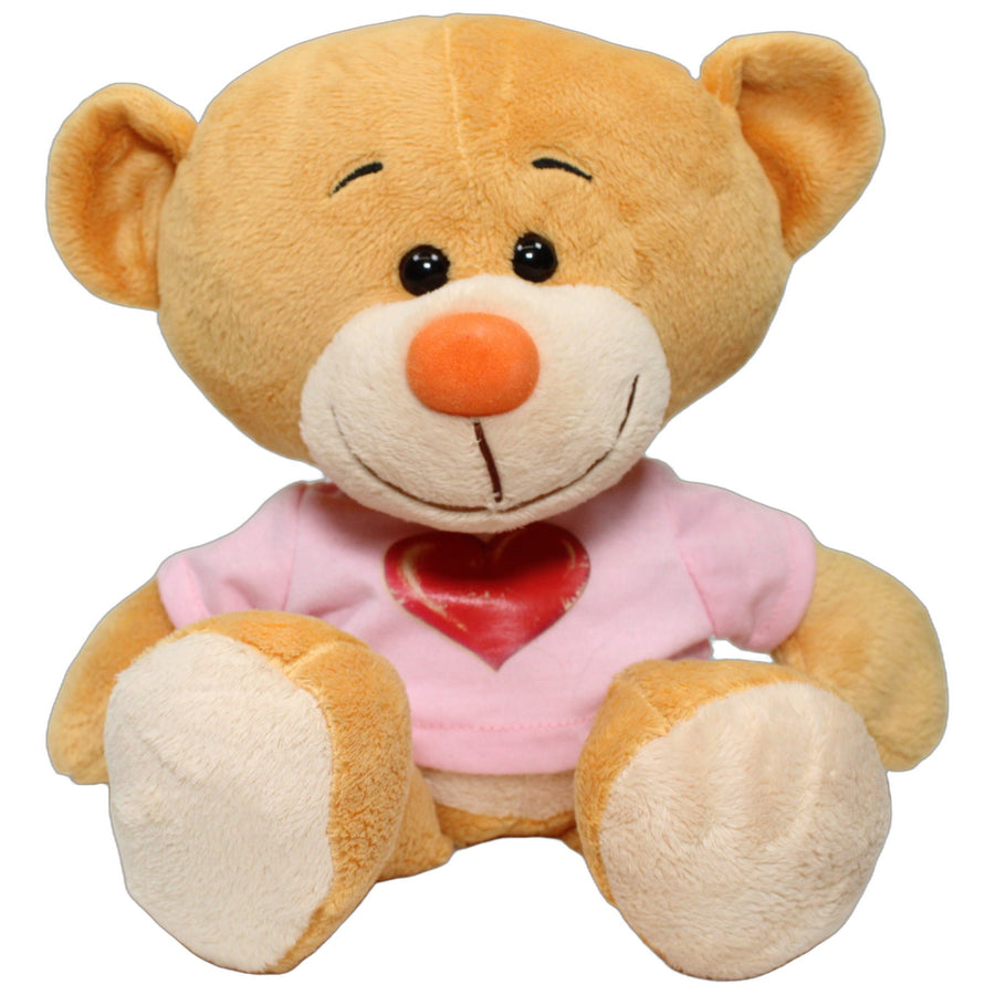Schlenker Teddy mit rosa Herz Shirt