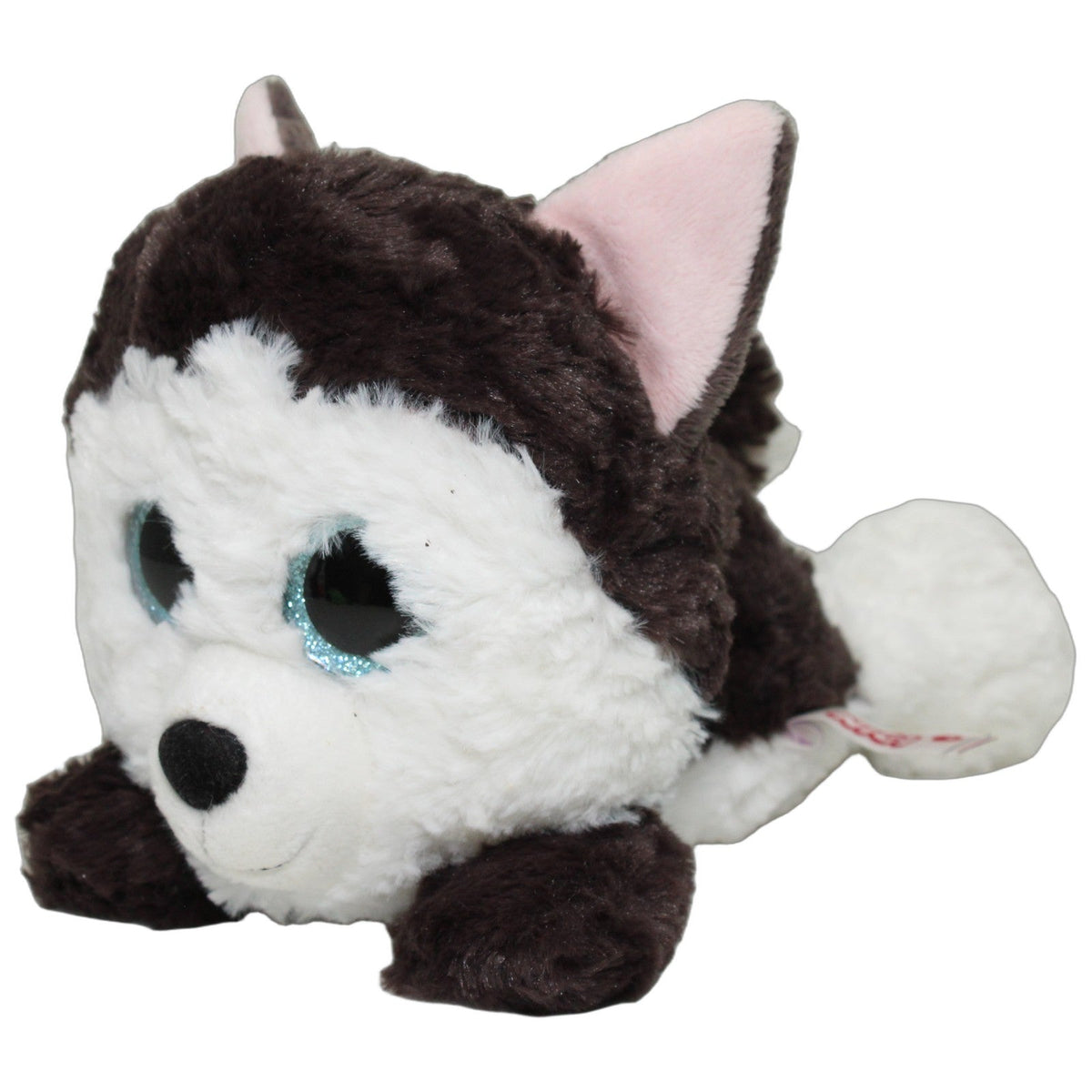 4012390469264 NICI Glubschis, Husky Barkley liegend Kuscheltier Kumpel Leo 25cm ebay-neu-stofftiere Grau