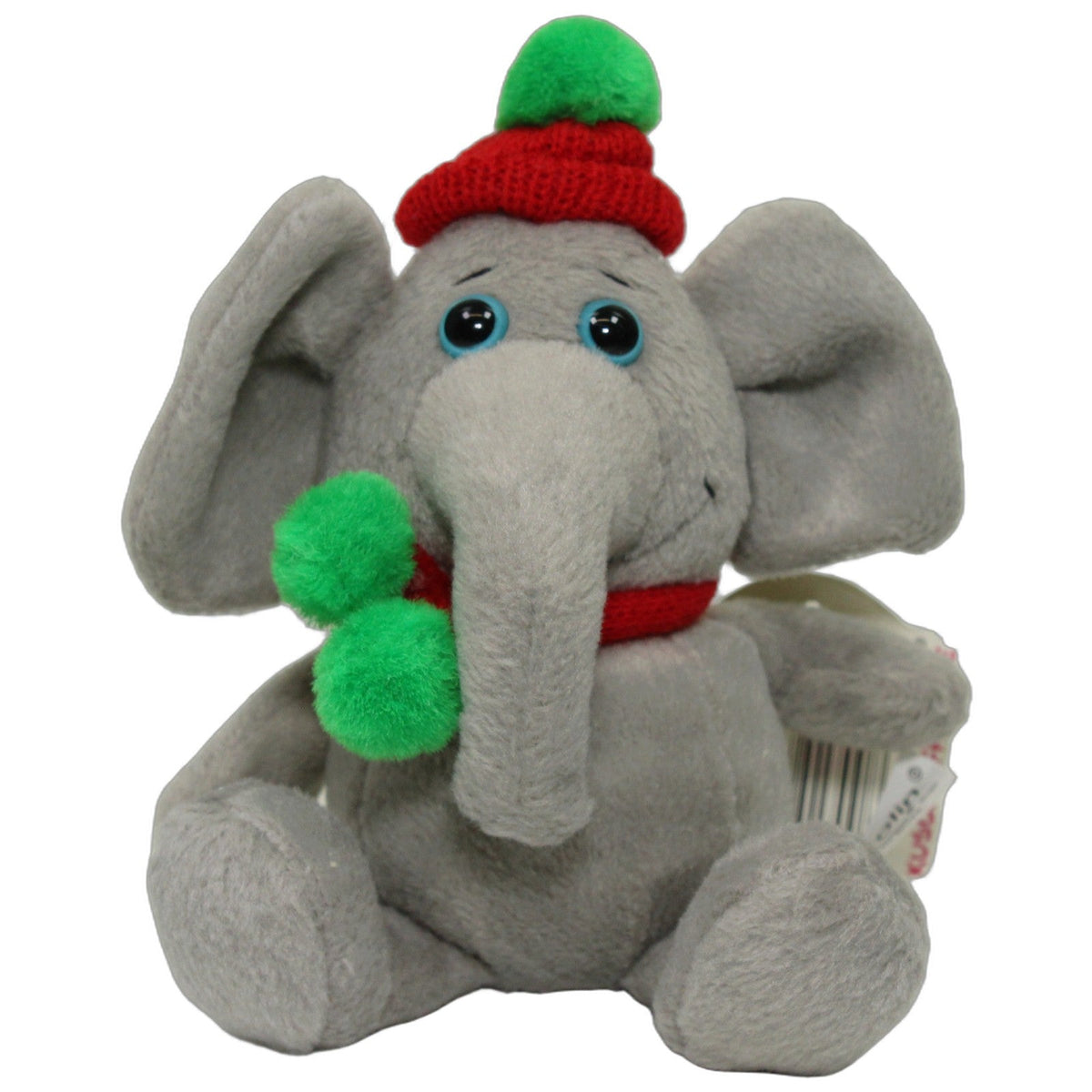 4012948017008 Rudolf Schaffer Collection Kleiner Elefant Fridolin mit Schal & Mütze Kuscheltier Kumpel Leo 17cm ebay-neu-stofftiere Elefant