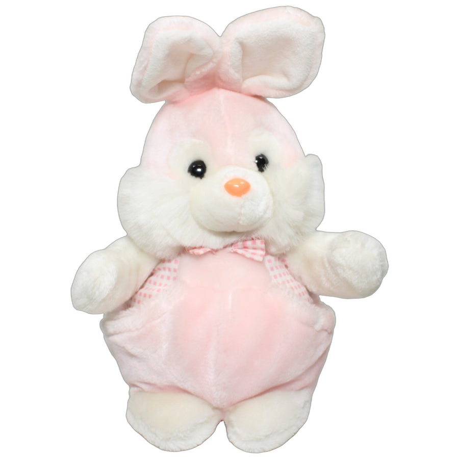 Süßer Hase mit Hosentaschen, rosa-weiß