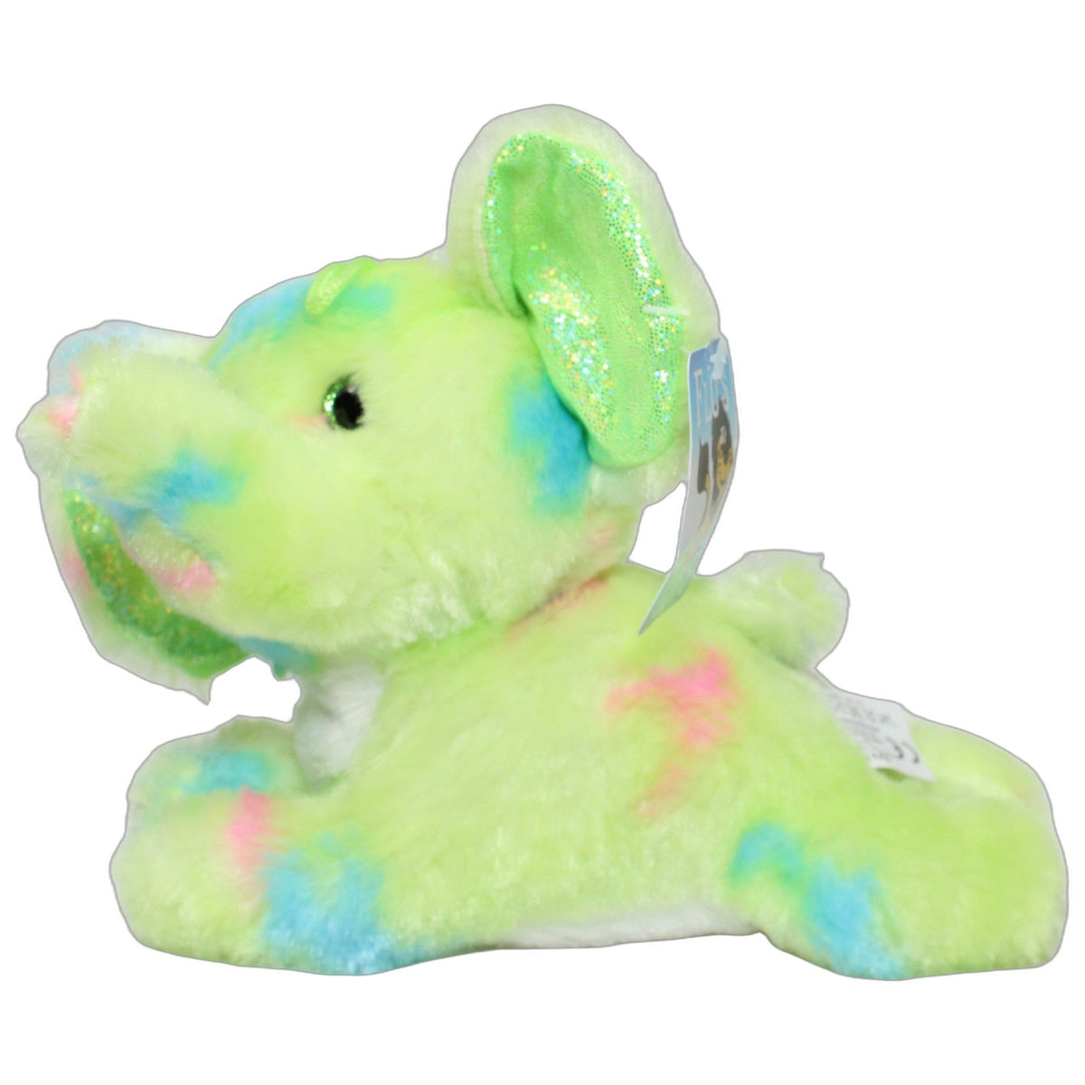 4250654414692 FLOTI Flos Toys, grüner Elefant mit Glitzer Kuscheltier Kumpel Leo 20cm ebay-neu-stofftiere Elefant