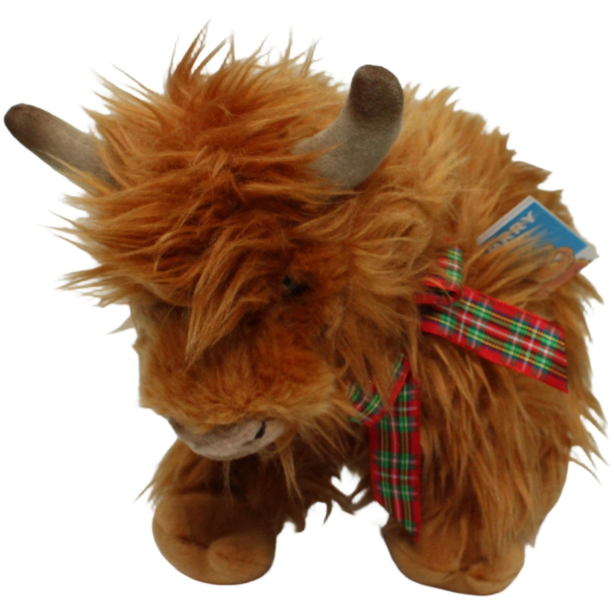 5030717110087 Sawley Fine Arts Harry das Hochlandrinder Plüschfigur Kumpel Leo 30cm Braun ebay - neu - stofftiere