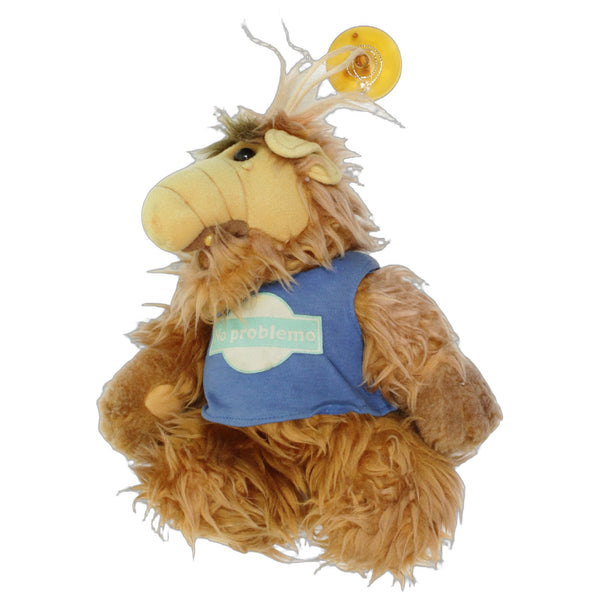 Alf mit Shirt & Saugnapf "No problemo"