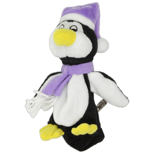Pinguin mit Milka Mütze zum Befüllen