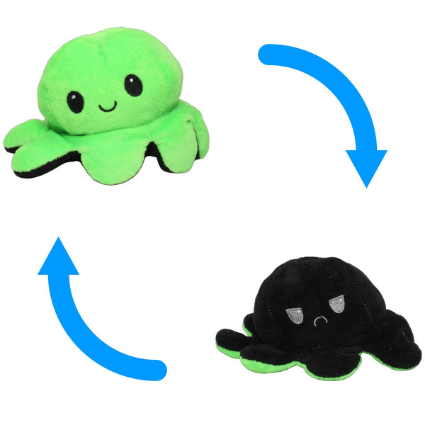 Wende-Oktopus, grün/schwarz