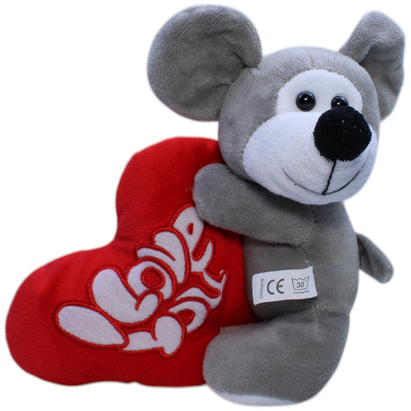 Maus mit Herz "I LOVE YOU"