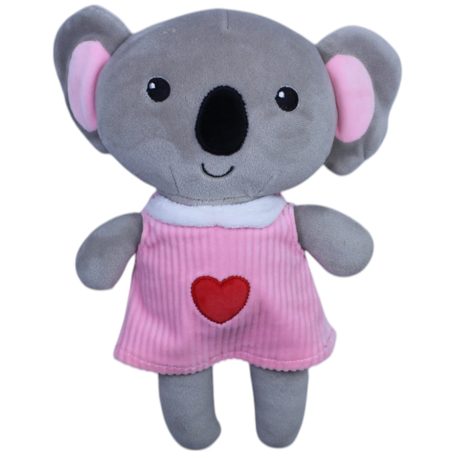 Squishy, süßer Koala in rosa Herz-Kleid