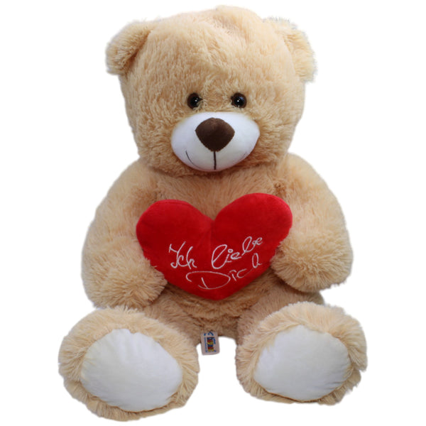 XXL Teddybär mit Herz "Ich liebe Dich"