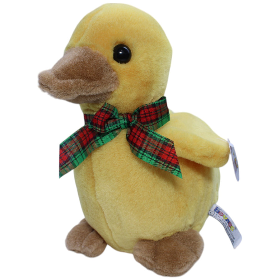 Gelbe Ente mit Schleife