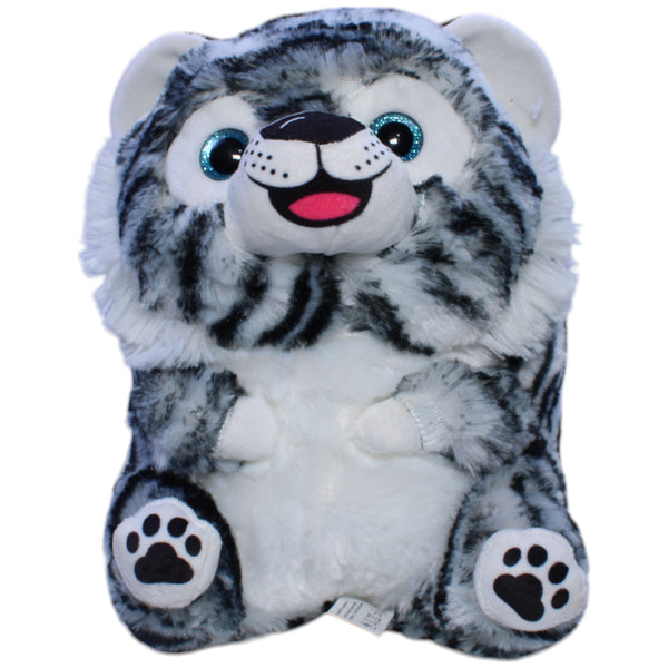 Süßer weißer Tiger, sitzend